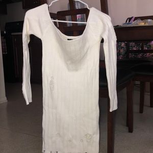 Short Le Dress . Cream color .